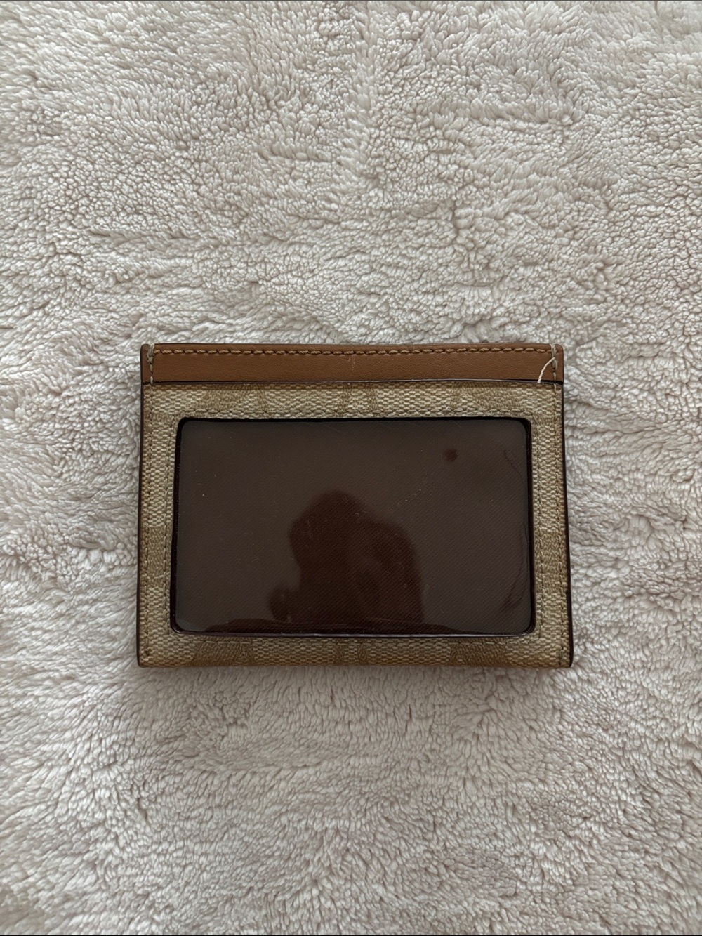Coach Slim Id Card Case In Signature Canvas - Picture 2 of 2